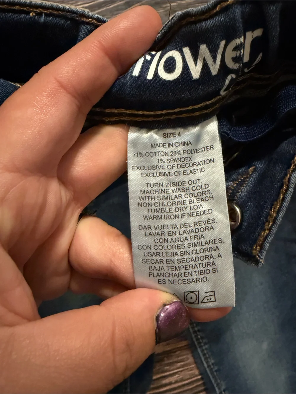 Wallflower Girl Jeans Size 4